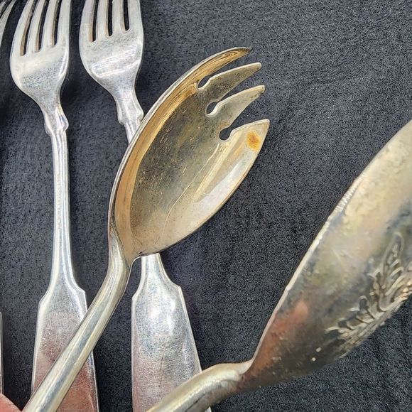 Vintage Dinnerware Roger's Bros Siverplated‎ Fork Bundle - Picture 2 of 9
